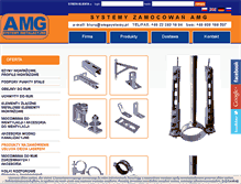 Tablet Screenshot of amgsystemy.pl